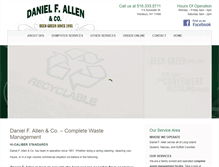 Tablet Screenshot of dfallen.com